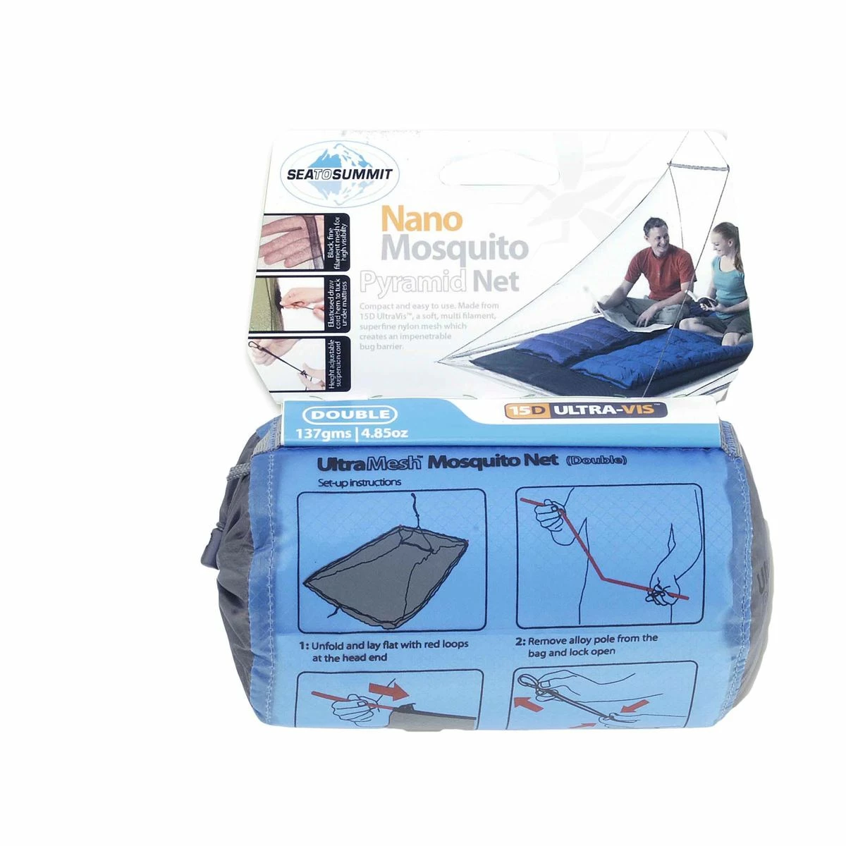 Hot Sale ???? Sea To Summit Nano Mosquito Pyramid Net - Double ???? - Image 2