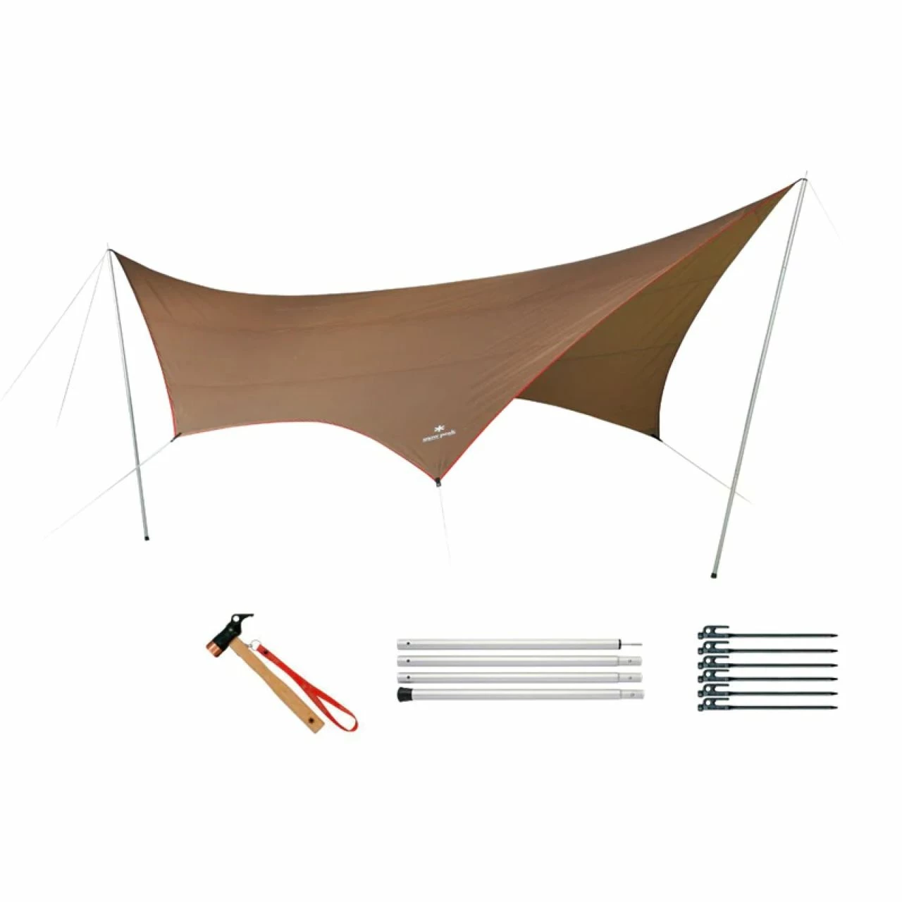 Cheap ???? Snow Peak HD Hexa Tarp Pro Set L ????