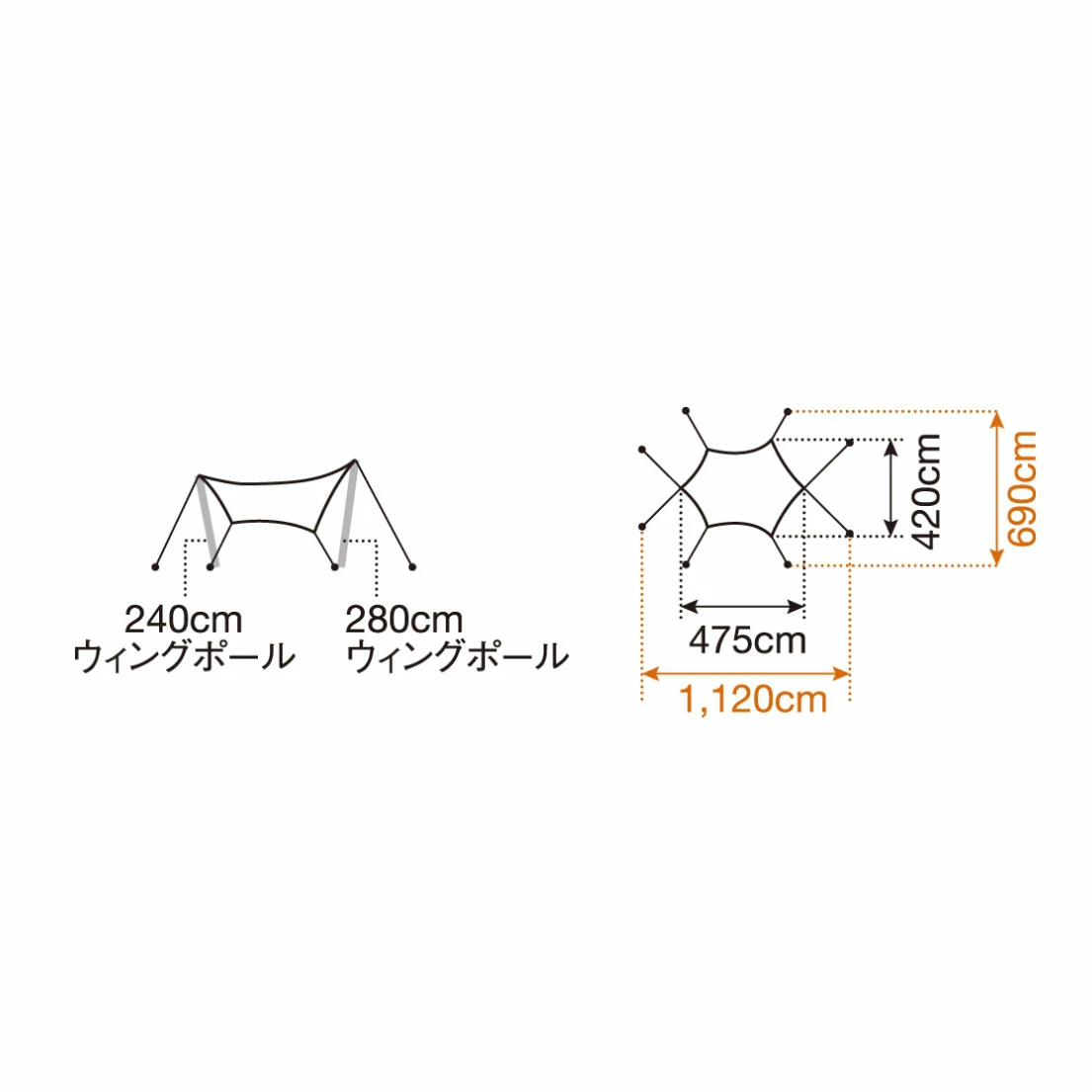 Best Sale ???? Snow Peak HD Hexa Tarp M ???? - Image 8