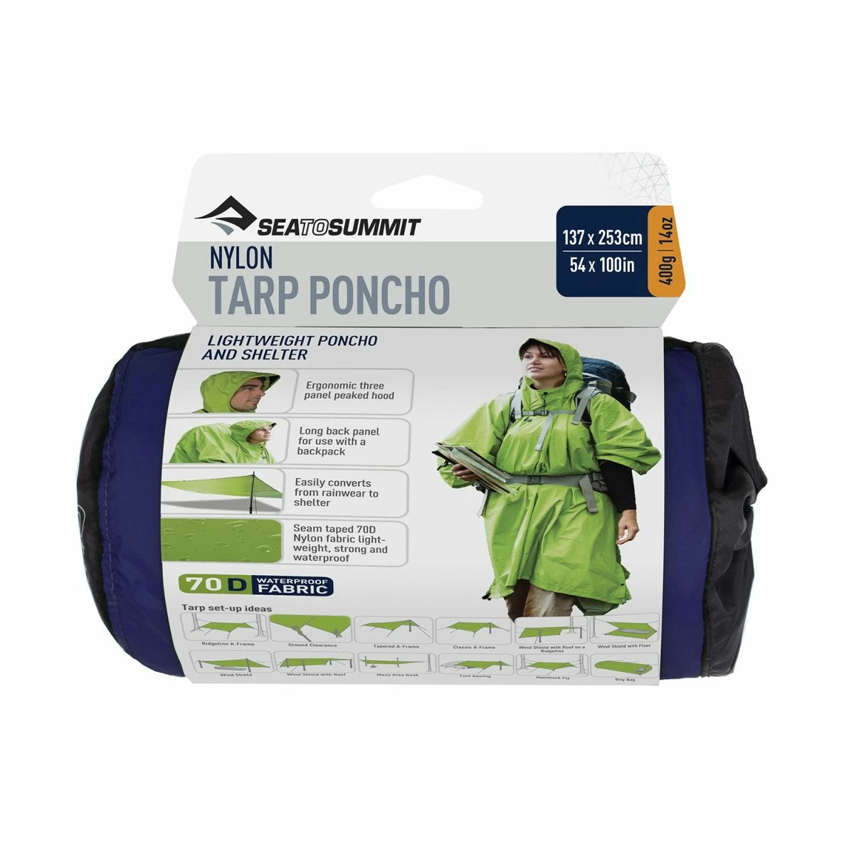Hot Sale ✔️ Sea To Summit Nylon Tarp / Poncho ❤️ - Image 7